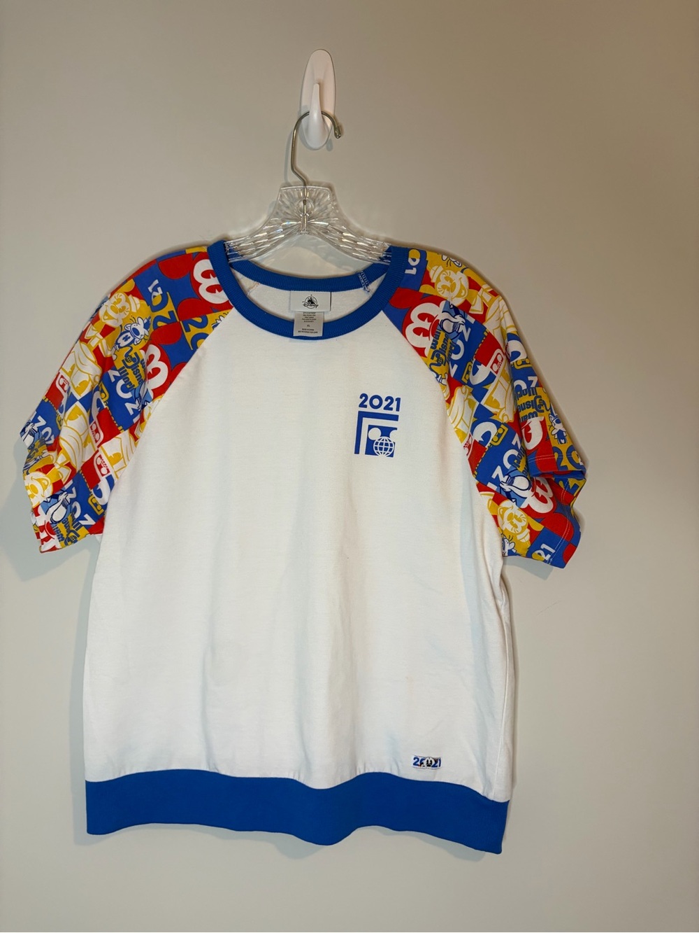 Disney Parks Walt Disney World 2021 Commemorative Short Sleeve Top XL